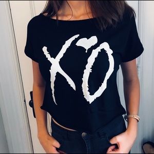 The Weeknd XO Cropped Tee